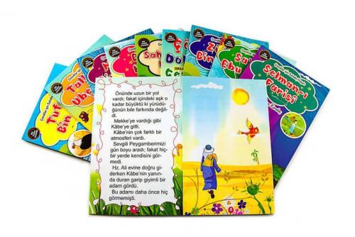 Çocuklar için sahabe hayatı seti -1 toplam 10 kitap