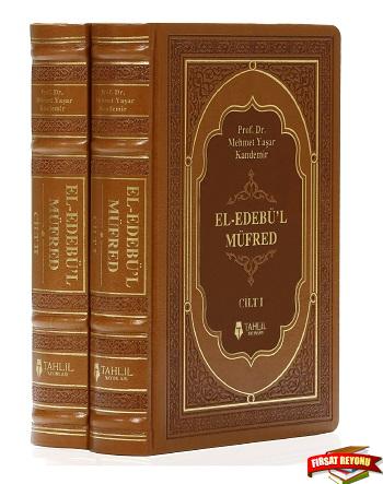El Edebül Müfred; (2 Cilt Takım, Kuşe Kapak, Ivory Kağıt)
