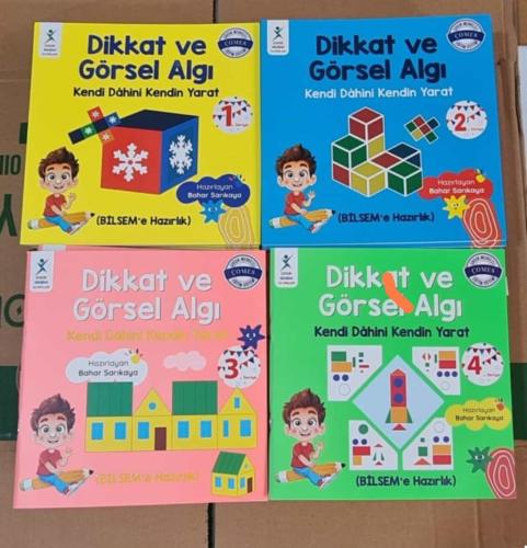 Dikkat ve görsel alğı 4 kitap